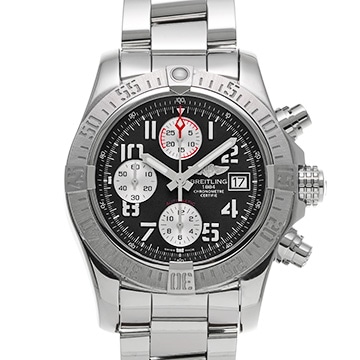 ブライトリング アベンジャー II クロノグラフ A1338111/BC33 ブラック/シルバー メンズ 時計 【中古】【wristwatch】
