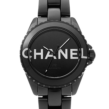 シャネル J12 ウォンテッド ドゥ シャネル 38MM H7418 ブラック メンズ 時計 【中古】【wristwatch】