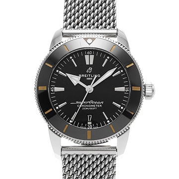 ブライトリング スーパーオーシャン ヘリテージ B20 オートマチック 44 AB2030121B1A1 ブラック メンズ 時計 【中古】【wristwatch】