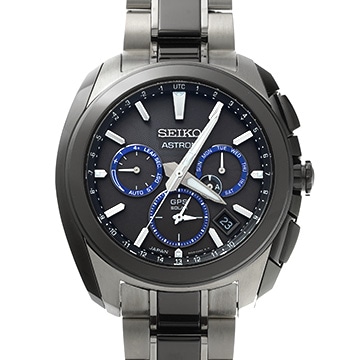 セイコー アストロン SBXC059 ブラック メンズ 時計 【中古】【wristwatch】