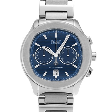 ピアジェ ポロ Sウォッチ G0A41006 ブルー メンズ 時計 【中古】【wristwatch】