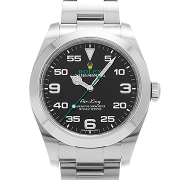 ロレックス エアキング 116900 ブラック メンズ 時計 【中古】【wristwatch】