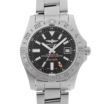 ブライトリング アベンジャー II GMT A3239011/BC34 ブラック メンズ 時計 【中古】【wristwatch】