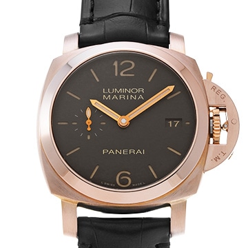 パネライ ルミノール 1950 PAM00393 ブラウン メンズ 時計 【中古】【wristwatch】