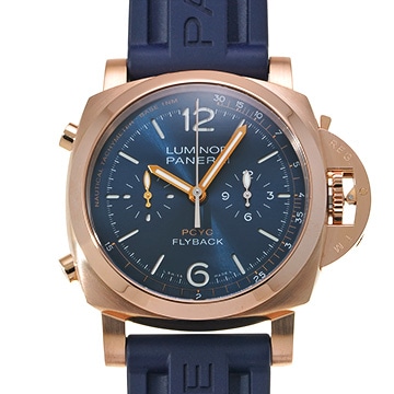 パネライ ルミノール ヨット チャレンジ 44MM PAM01020 ブルー メンズ 時計 【中古】【wristwatch】