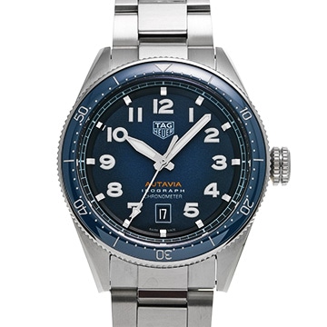 タグ ホイヤー オータヴィア アイソグラフ WBE5112.EB0173 ブルー メンズ 時計 【中古】【wristwatch】