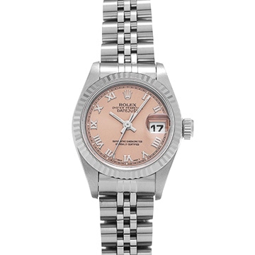 ロレックス デイトジャスト 69174 ピンク レディース 時計 【中古】【wristwatch】