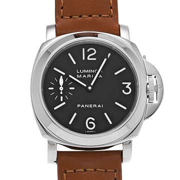 パネライ ルミノールマリーナ 44mm PAM00111 ブラック メンズ 時計 【中古】【wristwatch】