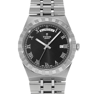 チューダー / チュードル ロイヤル 28600 ブラック メンズ 時計 【中古】【wristwatch】