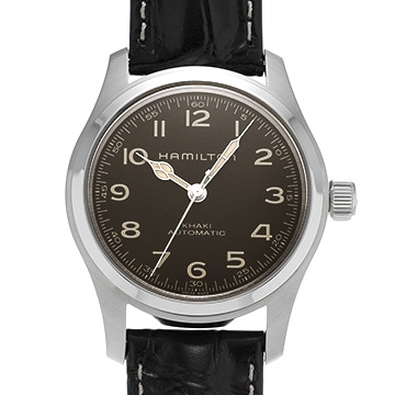 ハミルトン カーキ フィールド マーフ オート H70605731 ブラック メンズ 時計 【中古】【wristwatch】