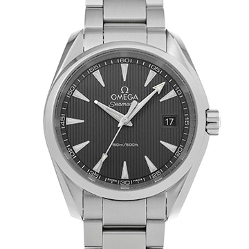 オメガ シーマスター アクアテラ クォーツ 231.10.39.60.06.001 グレー メンズ 時計 【中古】【wristwatch】