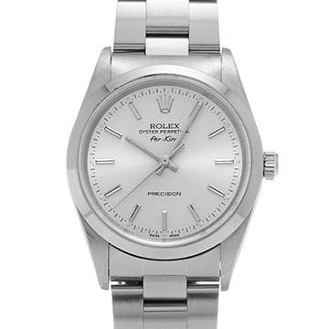 ロレックス エアキング 14000M シルバー メンズ 時計 【中古】【wristwatch】