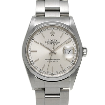 ロレックス デイトジャスト 16200 シルバー メンズ 時計 【中古】【wristwatch】