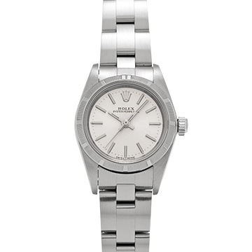 ロレックス オイスターパーペチュアル 76030 シルバー レディース 時計 【中古】【wristwatch】