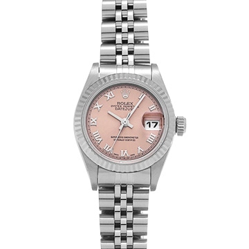 ロレックス デイトジャスト 69174 ピンク レディース 時計 【中古】【wristwatch】