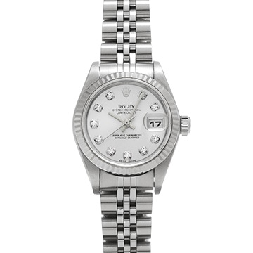 ロレックス デイトジャスト 79174G シルバー/ダイヤモンド レディース 時計 【中古】【wristwatch】