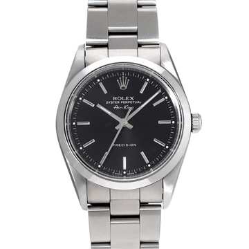 ロレックス エアキング 14000 ブラック メンズ 時計 【中古】【wristwatch】