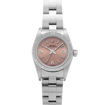 ロレックス オイスターパーペチュアル 76030 ピンク レディース 時計 【中古】【wristwatch】