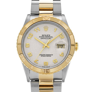 ロレックス デイトジャスト 36 サンダーバード 16263 アイボリーコンピュータ メンズ 時計 【中古】【wristwatch】