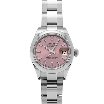 ロレックス レディ デイトジャスト 28 279160 ピンク レディース 時計 【中古】【wristwatch】