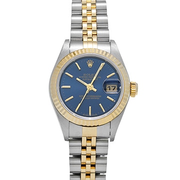 ロレックス デイトジャスト 79173 ブルー レディース 時計 【中古】【wristwatch】