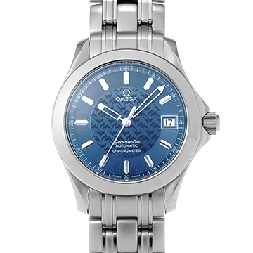 オメガ シーマスター 120 ジャック・マイヨール 2000 2506.80 ブルー メンズ 時計 【中古】【wristwatch】