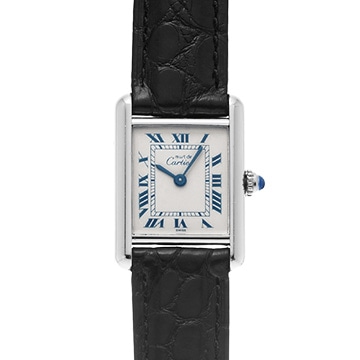 カルティエ マストタンク W1001543 ホワイト レディース 時計 【中古】【wristwatch】