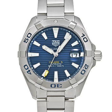 タグ ホイヤー アクアレーサー キャリバー5 WBD2112.BA0928 ブルー メンズ 時計 【中古】【wristwatch】