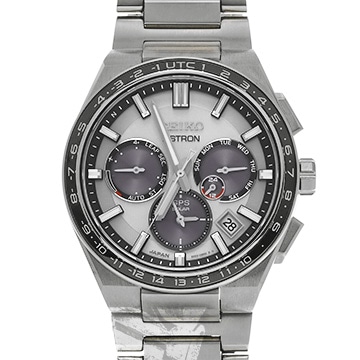 セイコー アストロン ネクスター SBXC107 グレー メンズ 時計 【中古】【wristwatch】