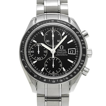 オメガ スピードマスター デイト 3210.50 ブラック メンズ 時計 【中古】【wristwatch】