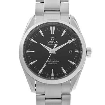 オメガ シーマスター アクアテラ コーアクシャル クロノメーター 2503.50 ブラック メンズ 時計 【中古】【wristwatch】