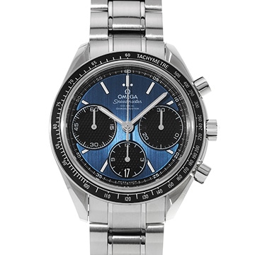 オメガ スピードマスター レーシング コーアクシャル 326.30.40.50.03.001 ブルー/ブラック メンズ 時計 【中古】【wristwatch】