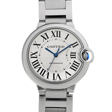 カルティエ バロンブルー ドゥ カルティエ 36mm WSBB0048 シルバー ユニセックス 時計 【中古】【wristwatch】