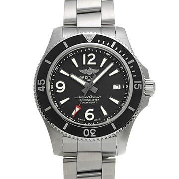 ブライトリング スーパーオーシャン オートマチック 42 A17366021B1A1 ブラック メンズ 時計 【中古】【wristwatch】