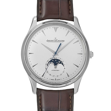 ジャガー ルクルト マスター ウルトラスリム ムーン Q1368420 シルバーグレー メンズ 時計 【中古】【wristwatch】