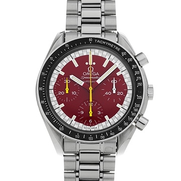 オメガ スピードマスター レーシング ミハエル・シューマッハ 3510.61 レッド メンズ 時計 【中古】【wristwatch】