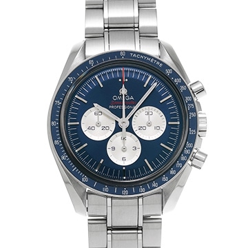 オメガ スピードマスター 2020 東京オリンピック 522.30.42.30.03.001 ブルー/オパリンシルバー メンズ 時計 【中古】【wristwatch】