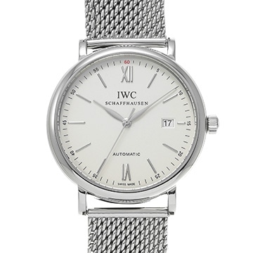 IWC ポートフィノ オートマティック IW356505 シルバー メンズ 時計 【中古】【wristwatch】