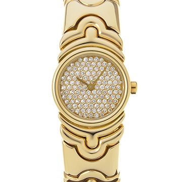 最終売り切り破格！ブルガリウォッチ　レディース　フルダイヤ　内径14センチ　中古 最終売り切り破格！ブルガリウォッチ レディース フルダイヤ