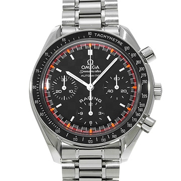 オメガ スピードマスター レーシング ミハエル・シューマッハ 2000 3518.50 ブラック メンズ 時計 【中古】【wristwatch】