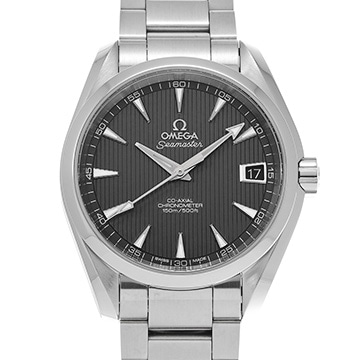 オメガ シーマスター アクアテラ クロノメーター コーアクシャル 231.10.39.21.06.001 グレー メンズ 時計 【中古】【wristwatch】