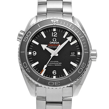 オメガ シーマスター プラネットオーシャン 600 コーアクシャル 232.30.46.21.01.001 ブラック メンズ 時計 【中古】【wristwatch】