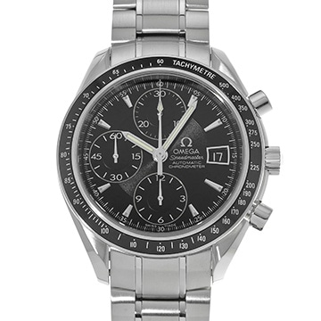 オメガ スピードマスター デイト 3210.50 ブラック メンズ 時計 【中古】【wristwatch】