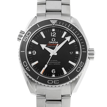 オメガ シーマスター プラネットオーシャン 600 コーアクシャル 232.30.46.21.01.001 ブラック メンズ 時計 【中古】【wristwatch】