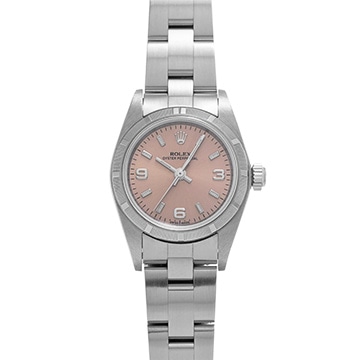 ロレックス オイスターパーペチュアル 76030 ピンク レディース 時計 【中古】【wristwatch】