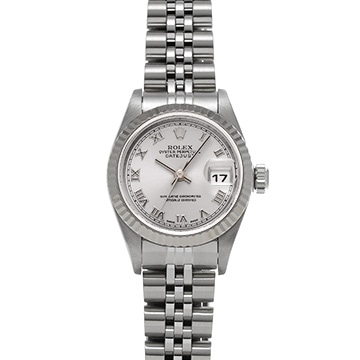ロレックス デイトジャスト 79174 グレー レディース 時計 【中古】【wristwatch】