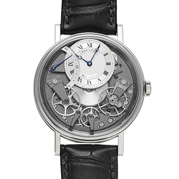 ブレゲ トラディション オートマティック レトログラードセコンド 7097BB/G1/9WU シルバー/スケルトン メンズ 時計 【中古】【wristwatch】