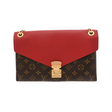 ルイ ヴィトン パラス クラッチ ブラウン/スリーズ M41638 モノグラムキャンバス/レザー レディース バッグ 【中古】【bag】