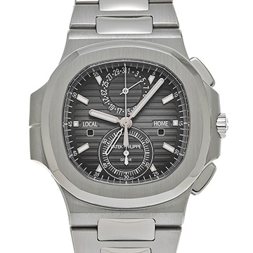 パテック フィリップ ノーチラス トラベルタイム クロノグラフ 5990/1A-001 ブラック・グラデーション メンズ 時計 【中古】【wristwatch】