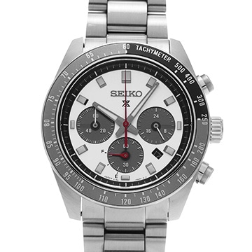 セイコー プロスペックス スピードタイマー SBDL095 シルバー/ブラック メンズ 時計 【中古】【wristwatch】